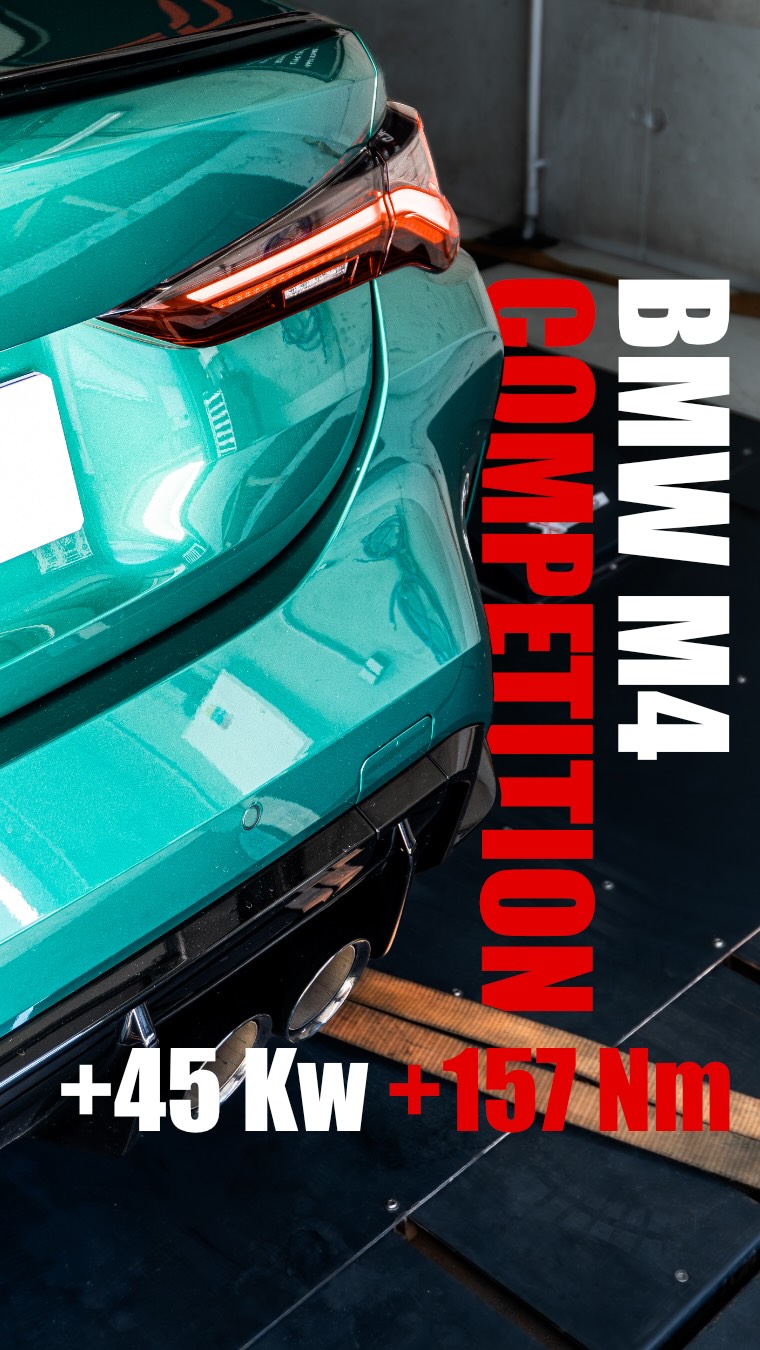Konzervativní STAGE1 úprava na BMW M4 S58.