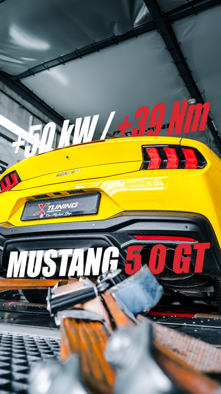 STAGE 1 Úprava Ford Mustang 5.0 V8 🐴